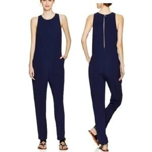 Aritzia Babaton Branson Jumpsuit Deep Plum Size 4